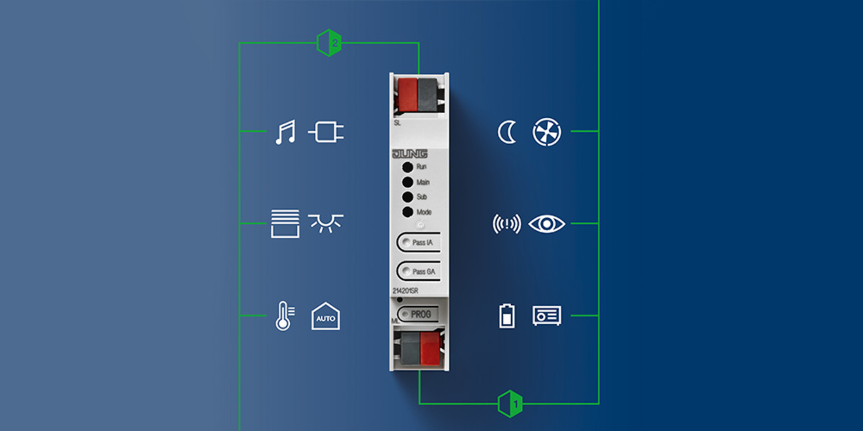 KNX Bereichs- und Linienkoppler bei Gebrüder Hofmann Haustechnik GmbH in Nürnberg