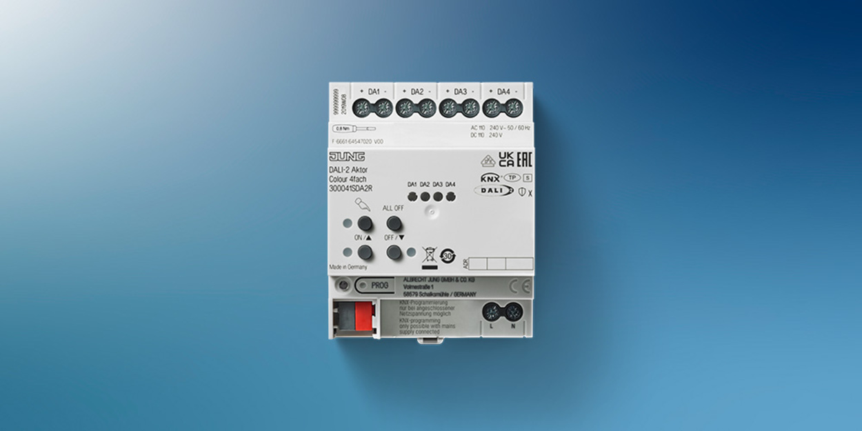 KNX DALI 2 Gateway Colour bei Gebrüder Hofmann Haustechnik GmbH in Nürnberg